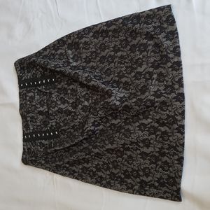 Corset High Waisted Lace Pencil Skirt